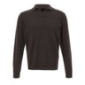 FILIPPO DE LAURENTIIS Polo skipper in lana merino BROWN Uomo 