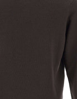 FILIPPO DE LAURENTIIS Polo skipper in lana merino BROWN Uomo 