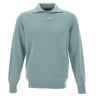 FILIPPO DE LAURENTIIS Polo in lana merino GREEN Uomo 