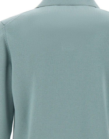 FILIPPO DE LAURENTIIS Polo in lana merino GREEN Uomo 