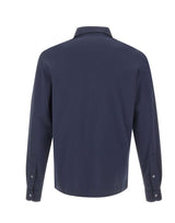 FILIPPO DE LAURENTIIS Polo a manica lunga in cotone BLUE Uomo 