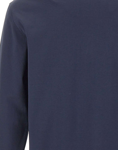 FILIPPO DE LAURENTIIS Polo a manica lunga in cotone BLUE Uomo 