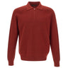 FILIPPO DE LAURENTIIS Polo in lana merino e cashmere RED Uomo 