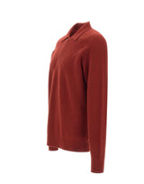 FILIPPO DE LAURENTIIS Polo in lana merino e cashmere RED Uomo 