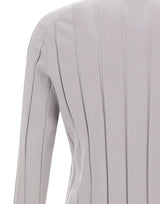FILIPPO DE LAURENTIIS Polo in lana merino GREY Uomo 