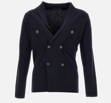 Blazer in maglia di lana merino RJMLDPT WM14M890 FILIPPO DE LAURENTIIS 