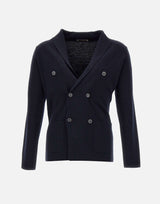 Blazer in maglia di lana merino RJMLDPT WM14M890 FILIPPO DE LAURENTIIS 