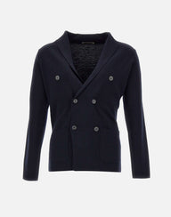 Blazer in maglia di lana merino RJMLDPT WM14M890 FILIPPO DE LAURENTIIS 