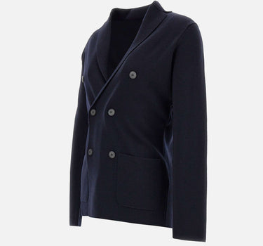 Blazer in maglia di lana merino RJMLDPT WM14M890 FILIPPO DE LAURENTIIS 