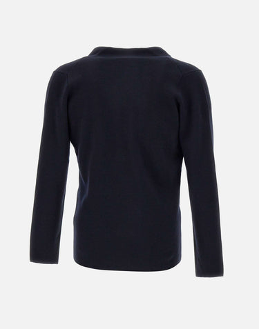 Blazer in maglia di lana merino RJMLDPT WM14M890 FILIPPO DE LAURENTIIS 