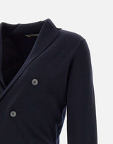 Blazer in maglia di lana merino RJMLDPT WM14M890 FILIPPO DE LAURENTIIS 