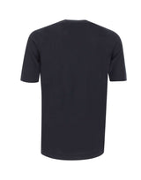 FILIPPO DE LAURENTIIS Maglia a maniche corte in cotone e cashmere BLUE Uomo 