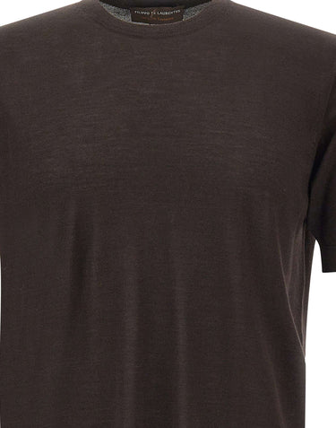 Maglia in seta, lana e cashmere TS0MC LSC18R289 FILIPPO DE LAURENTIIS 