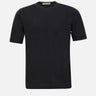 FILIPPO DE LAURENTIIS T-shirt in lana, seta e cashmere BLACK Uomo 