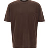 FILIPPO DE LAURENTIIS Maglia a maniche corte in lana e cashmere BROWN Uomo 