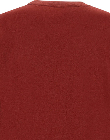 FILIPPO DE LAURENTIIS Maglia a maniche corte in lana e cashmere RED Uomo 