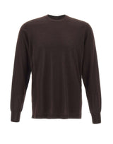 FILIPPO DE LAURENTIIS Maglia in cashmere e seta BROWN Uomo 