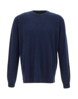 FILIPPO DE LAURENTIIS Maglia in lana merino e cashmere BLUE Uomo 