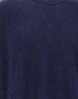 FILIPPO DE LAURENTIIS Maglia in lana merino e cashmere BLUE Uomo 