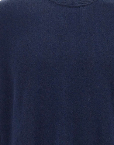 FILIPPO DE LAURENTIIS Maglia in lana merino e cashmere BLUE Uomo 