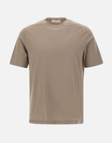 FILIPPO DE LAURENTIIS T-shirt in cotone supima BEIGE Uomo 