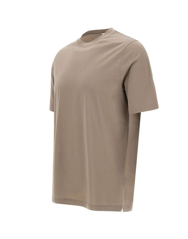 FILIPPO DE LAURENTIIS T-shirt in cotone supima BEIGE Uomo 