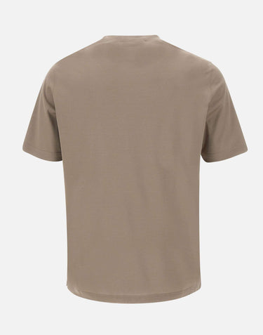 FILIPPO DE LAURENTIIS T-shirt in cotone supima BEIGE Uomo 