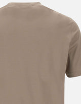 FILIPPO DE LAURENTIIS T-shirt in cotone supima BEIGE Uomo 