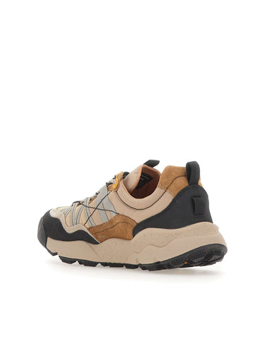 FLOWER MOUNTAIN Sneakers "Iwano 2" BEIGE Uomo 