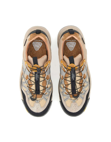 FLOWER MOUNTAIN Sneakers "Iwano 2" BEIGE Uomo 