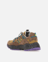 FLOWER MOUNTAIN Sneakers "Yamabushi Uni" BROWN Unisex 