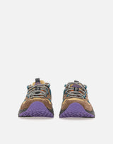 FLOWER MOUNTAIN Sneakers "Yamabushi Uni" BROWN Unisex 