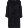 FRAME Pelliccia lunga di volpe BLACK Donna 