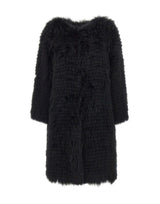FRAME Pelliccia lunga di volpe BLACK Donna 