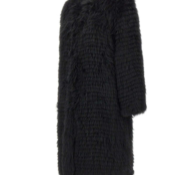 FRAME Pelliccia lunga di volpe BLACK Donna 