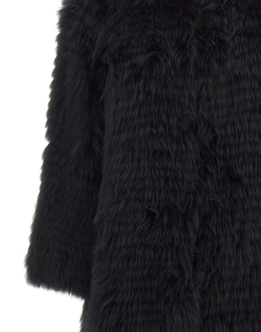 FRAME Pelliccia lunga di volpe BLACK Donna 