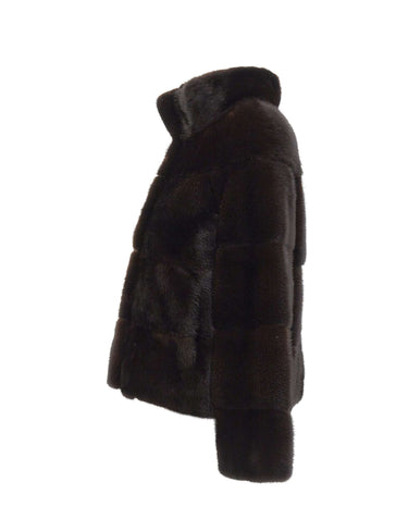 FRAME Pelliccia di visone BROWN Donna 