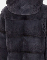 Pelliccia in visone GIACCAVISONE GRIGIO FRAME 