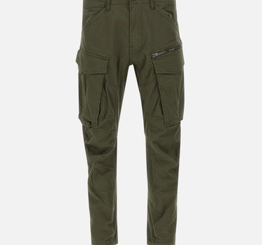 G-STAR RAW Pantalone "Rovic Zip 3D" in cotone GREEN Uomo 