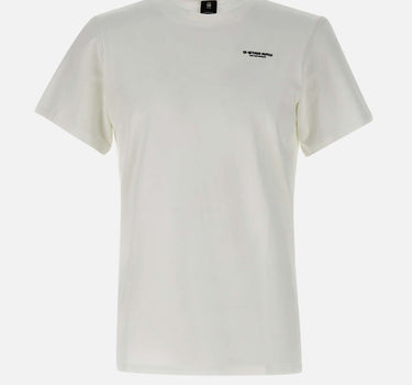 G-STAR RAW "Slim base t-shirt" WHITE Uomo 