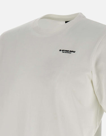 G-STAR RAW "Slim base t-shirt" WHITE Uomo 