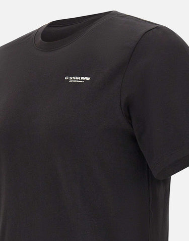 G-STAR RAW "Slim base t-shirt" BLACK Uomo 