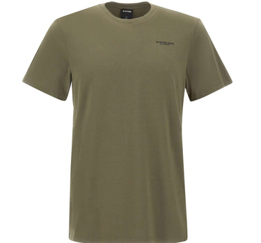 G-STAR RAW T-shirt "Slim base" GREEN Uomo 