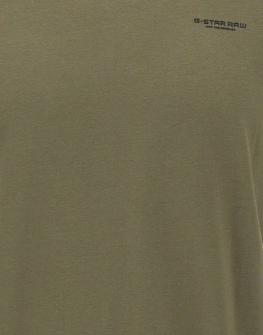 G-STAR RAW T-shirt "Slim base" GREEN Uomo 