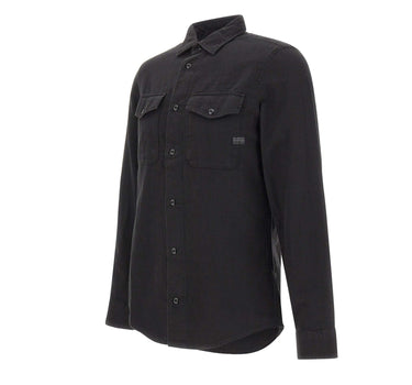 G-STAR RAW Camicia "Marine Slim Shirt" BLACK Uomo 