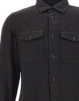G-STAR RAW Camicia "Marine Slim Shirt" BLACK Uomo 