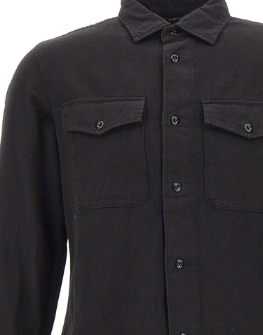 G-STAR RAW Camicia "Marine Slim Shirt" BLACK Uomo 