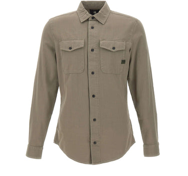 G-STAR RAW Camicia "Marine Slim Shirt" GREEN Uomo 