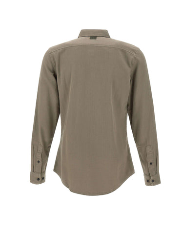 G-STAR RAW Camicia "Marine Slim Shirt" GREEN Uomo 