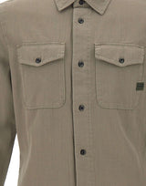 G-STAR RAW Camicia "Marine Slim Shirt" GREEN Uomo 